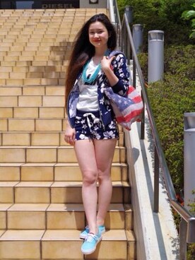 MARUERIさん（レディース・164cm）の春コーディネート