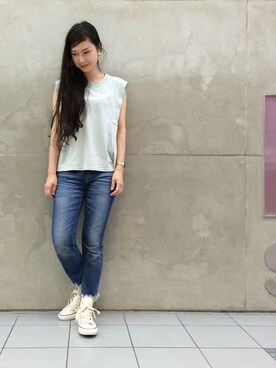 MARUERIさん（レディース・164cm）の夏コーディネート