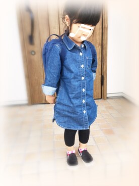 ゆりぐさん（キッズ・100cm）の秋コーディネート