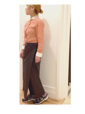 「ウエイトレス風」｜hitomimamさん（レディース・158cm）の秋コーディネート