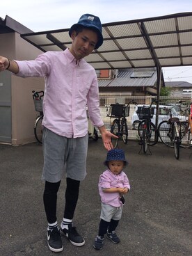 緋彩×緋志さんのコーディネート