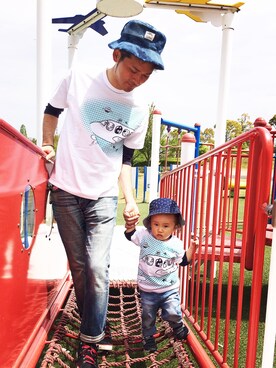 緋彩×緋志さんのコーディネート