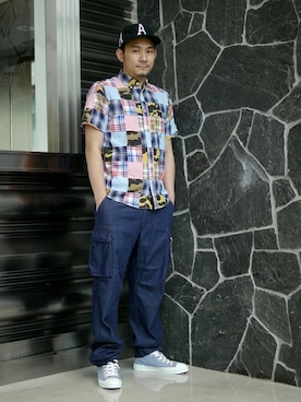 古谷幸多さん（メンズ・174cm）の夏コーディネート