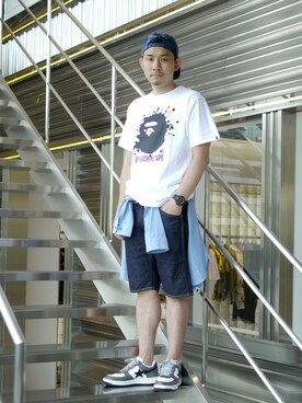 古谷幸多さん（メンズ・174cm）の夏コーディネート