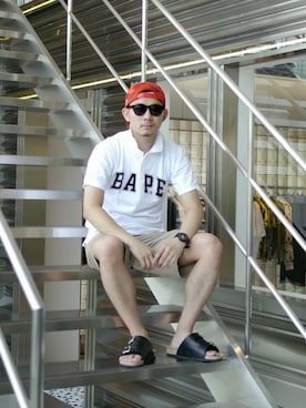 古谷幸多さん（メンズ・174cm）の夏コーディネート