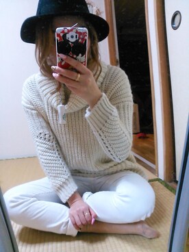 なつきさん（レディース・156cm）の冬コーディネート