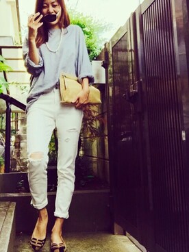 「UNIQLOコーデ」｜Mayukoさん（レディース・158cm）の春コーディネート