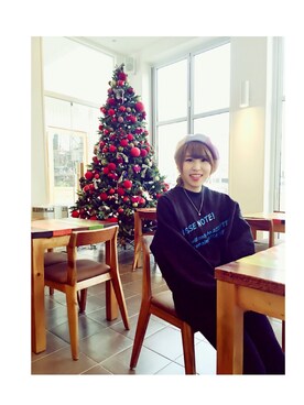 「STYLENANDA（スタイルナンダ）のアイテム（ハンチング/ベレー帽）」を使った、こざあゆさん（レディース・159cm）の冬コーディネート