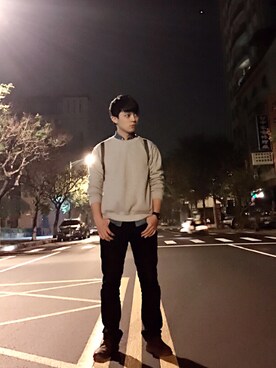 WeiTingさん（メンズ・172cm）の冬コーディネート