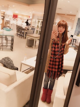 「Freestyle（フリースタイル）のアイテム」を使った、女王さん（レディース・168cm）の冬コーディネート