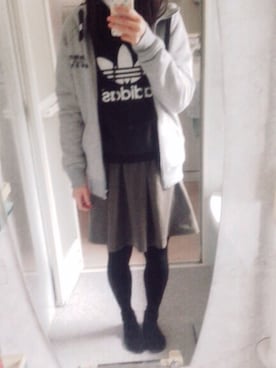 のさん（レディース・159cm）の冬コーディネート