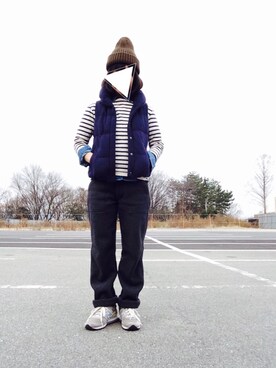 m.さん（レディース・152cm）の冬コーディネート