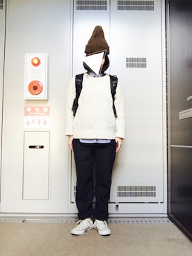 m.さん(レディース・152cm)の冬コーディネート