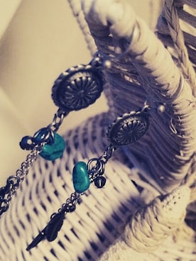 「アイテム（アクセサリー）」を使った、Mio Abeさん（レディース・163cm）の春コーディネート