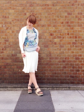 zkさん（レディース・158cm）の春コーディネート