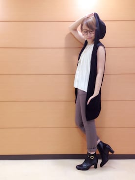 zkさん（レディース・158cm）の秋コーディネート