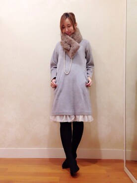 zkさん(レディース・158cm)の冬コーディネート