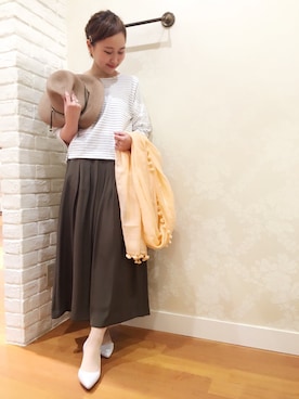 「KATHARINE ROSS（キャサリンロス）のアイテム（パンプス）」を使った、zkさん（レディース・158cm）の春コーディネート