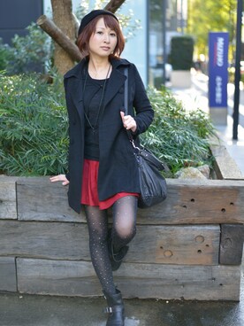 「透け素材」｜「アイテム（ジャケット/アウター）」を使った、みーこさん（レディース・165cm）の春コーディネート