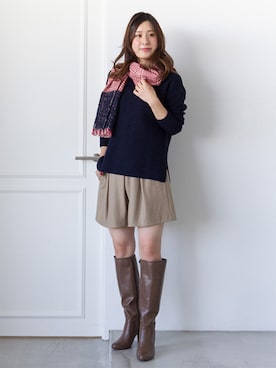 NBB STAFF02さん（レディース・165cm）の秋コーディネート