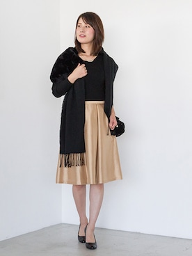 NBB STAFF02さん（レディース・165cm）の秋コーディネート