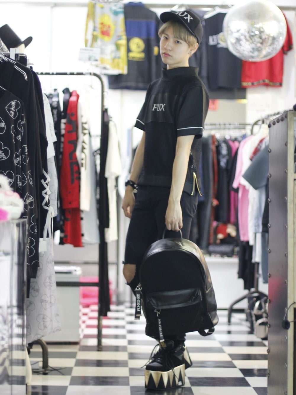 FU·XU·RY 100% Leather バイカージャケット FU·XU·RY 100% Leather バイカージャケット （Fuxury 大型バブル