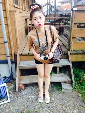 大朵_Doraさん（レディース・157cm）の夏コーディネート