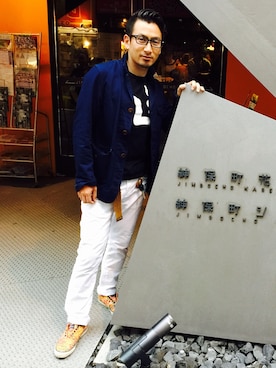 Shigehiro Onodaさん（メンズ・166cm）の夏コーディネート