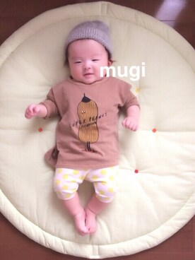 mugimugiさんの（babyGAP | babyGAP）を使ったコーディネート