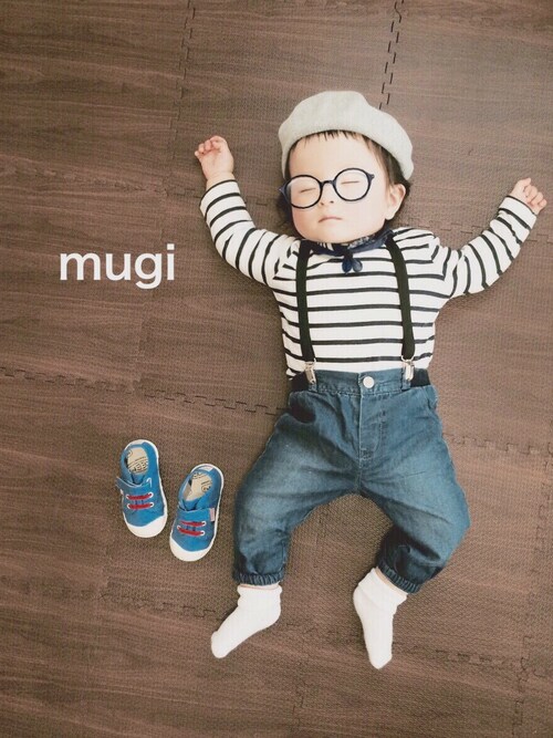 mugimugi使用（ZARA KIDS）的時尚穿搭