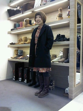 konoさん（レディース・152cm）の冬コーディネート