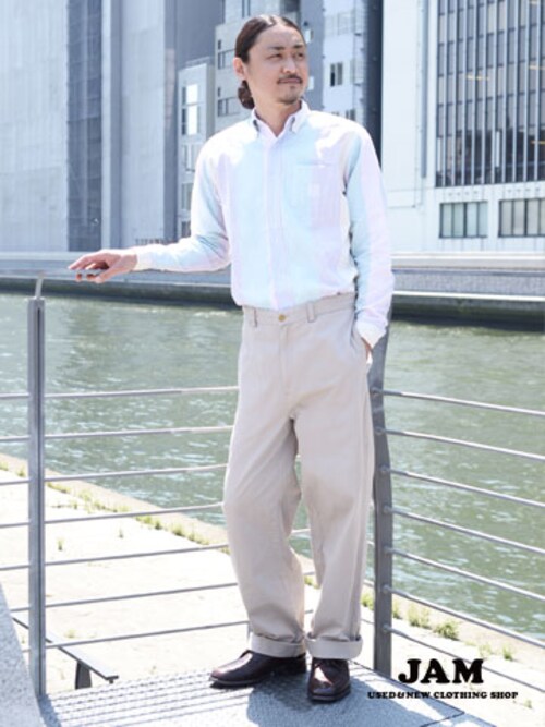 古着屋jam Ralph Laurenのシャツ ブラウスを使ったコーディネート Wear