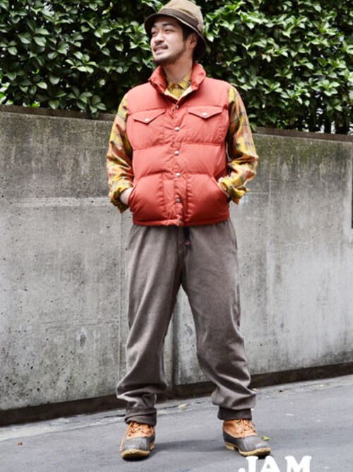 古着屋jam ベストを使ったコーディネート Wear