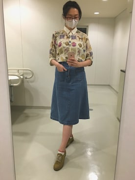 Luyi Zhengさん（レディース・172cm）の夏コーディネート