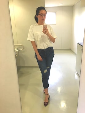 Luyi Zhengさん（レディース・172cm）の秋コーディネート