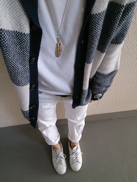 「カウチン」｜YUIUMIさん（レディース・152cm）の秋コーディネート