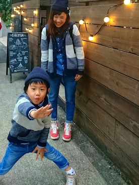 YUIUMIさん(レディース・152cm)の冬コーディネート