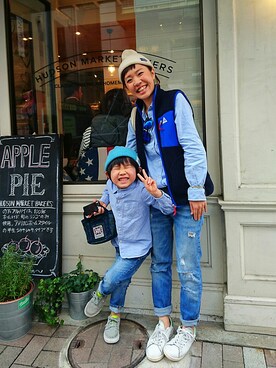 YUIUMIさん(レディース・152cm)の冬コーディネート