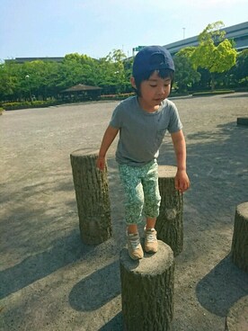 YUIUMIさん（キッズ・110cm）の春コーディネート