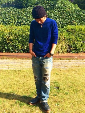 イニシャルBさん（メンズ・165cm）の秋コーディネート