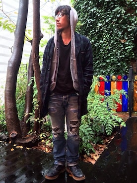 イニシャルBさん（メンズ・165cm）の秋コーディネート