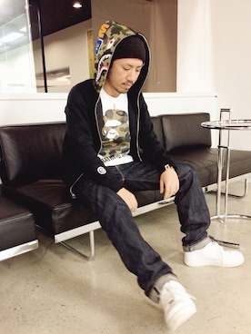 イニシャルBさん（メンズ・165cm）の冬コーディネート