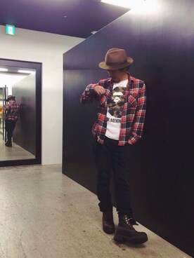 イニシャルBさん（メンズ・165cm）の冬コーディネート