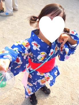 「Combi mini」｜kaedeさん（キッズ・100cm）の夏コーディネート