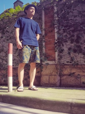 李浩岩さん（メンズ・175cm）の夏コーディネート