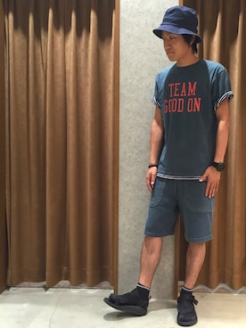 「SET UP」｜「アイテム（腕時計）」を使った、H.Aさん（メンズ・170cm）の夏コーディネート