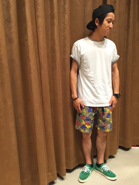 「nike sb 」｜「アイテム（アクセサリー）」を使った、H.Aさん（メンズ・170cm）の夏コーディネート