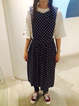 「cheap monday」｜「アイテム（ワンピース/ドレス）」を使った、jirong_kさん（レディース・170cm）の秋コーディネート
