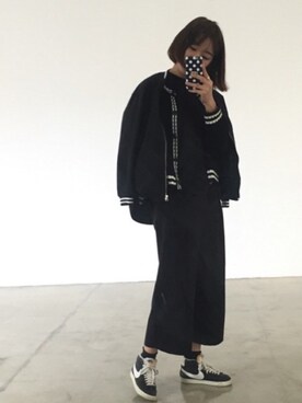 「와이드팬츠」｜jirong_kさん（レディース・169cm）の春コーディネート