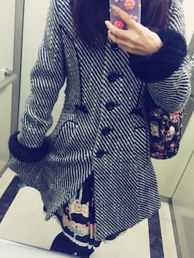 「BABY, THE STARS SHINE BRIGHT」｜「アイテム（バッグ）」を使った、Mさん（レディース・157cm）の冬コーディネート